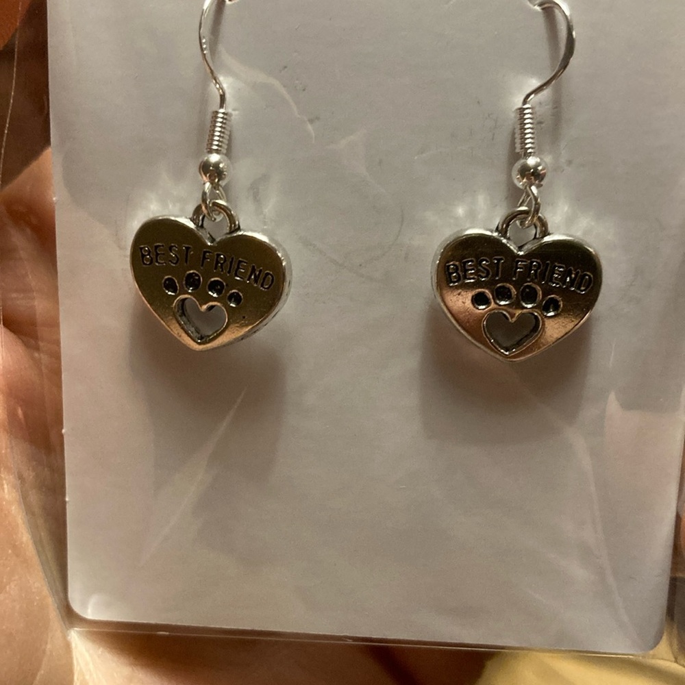 heart earrings